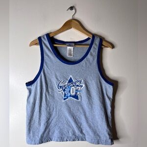 Vintage disneyland grumpy tank top shirt size large womens